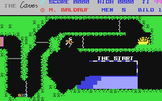 Caves, The - Commodore 64 game