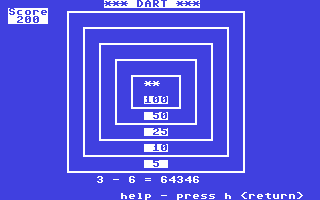 Dart - Commodore 64 game