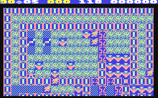 Dig Dug Dash 18 - Commodore 64 game