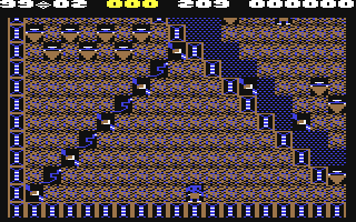Dig Dug Dash 25 - Commodore 64 game