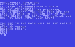 Dragonquest - Commodore 64 game