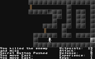 Dungeon Crawl - Commodore 64 game