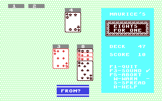 Eights for One - Commodore 64 game