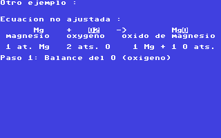 Empezar Ecuaciones Quimicas