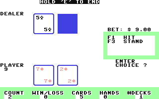 Fever - Blackjack System Counting Program