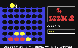 Four Wins - Commodore 64 game