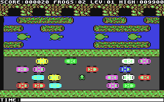 Frogger '93 - Commodore 64 game