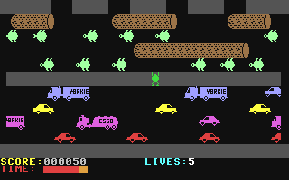 Frogger - Commodore 64 game