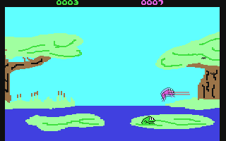 Frogs and Flies 64 - Commodore 64 game