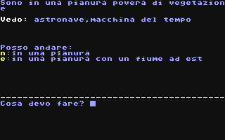 Fuga nel Tempo II - Commodore 64 game