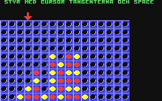 Fyra i rad - Commodore 64 game