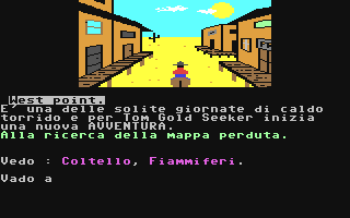 Febbre dell'Oro, La - Commodore 64 game