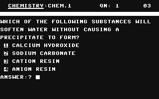 GCE'O'Level - Chemistry