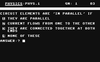 GCE'O'Level - Physics