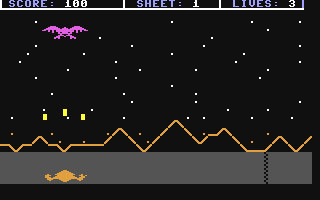 Galaxian I - Commodore 64 game