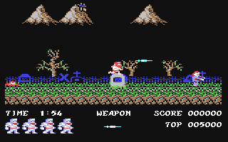Ghosts'n Goblins Arcade - Commodore 64 game