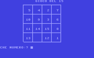 Gioco del 15