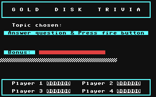 Gold Disk Trivia