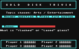 Gold Disk Trivia