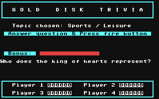 Gold Disk Trivia