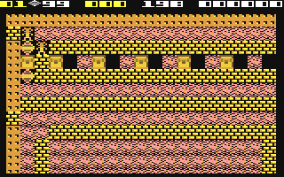 Grossenwahnsinnig Boulder Dash - Commodore 64 game