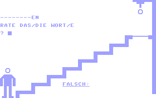 Hangman! - Commodore 64 game
