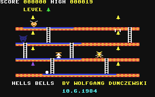 Hells Bells - Commodore 64 game