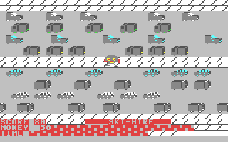 Herbert on the Slopes - Commodore 64 game