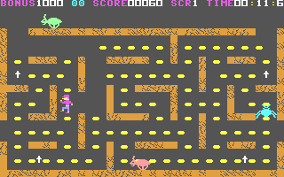 Hideous Bill & the Gi-Gants - Commodore 64 game