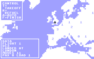 High Flyer - Commodore 64 game