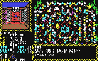 Hillsfar - Commodore 64 game