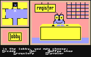 Hotel Alien - Commodore 64 game