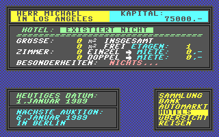 Hotel - Commodore 64 game