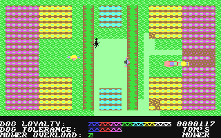Hover Bovver - Commodore 64 game
