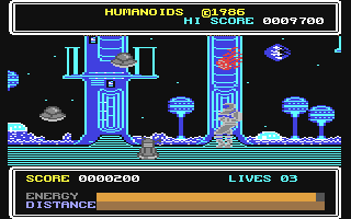 Humanoids - Commodore 64 game