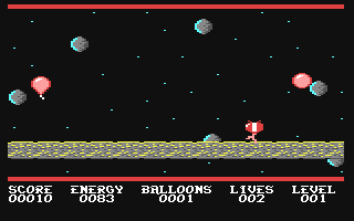 Hopping Hoodlum, The - Commodore 64 game