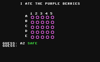 I Ate the Purple Berries