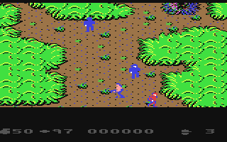Ikari Warriors - Commodore 64 game