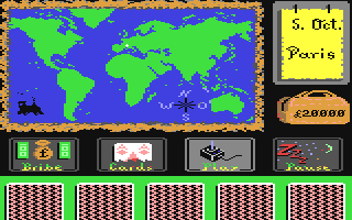 In 80 Days Around the World - Commodore 64 game