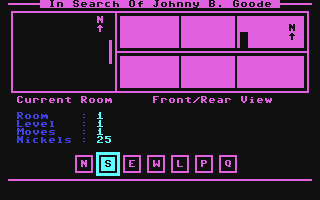 In Search of Johnny B. Goode - Commodore 64 game