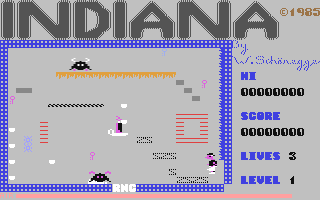 Indiana - Commodore 64 game