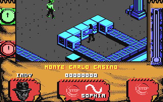 Indiana Jones and the Fate of Atlantis - Commodore 64 game