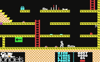 Infernal Runner - Commodore 64 game