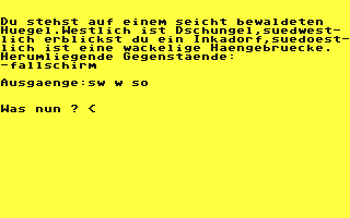 Inka - Schatzsuche am Amazonas - Commodore 64 game