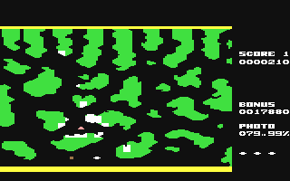 Inner Space Plant Attack - Commodore 64 game
