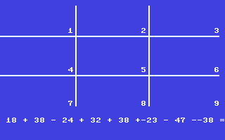 Integer Tic Tac Toe