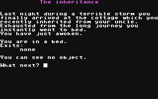 Inheritance, The - Commodore 64 game