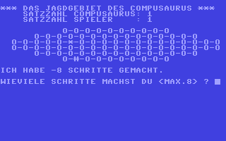 jagende Compusaurus, Der