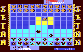 Jetan - Martian Chess - Commodore 64 game
