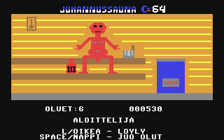 Juhannussauna C64